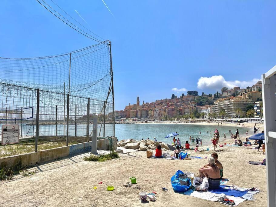 Studio Avec Jardin - Garage - 500M Des Plages Menton Bagian luar foto