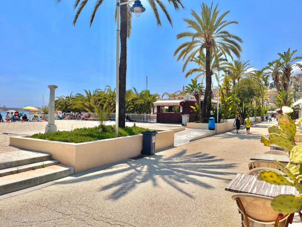 Studio Avec Jardin - Garage - 500M Des Plages Menton Bagian luar foto
