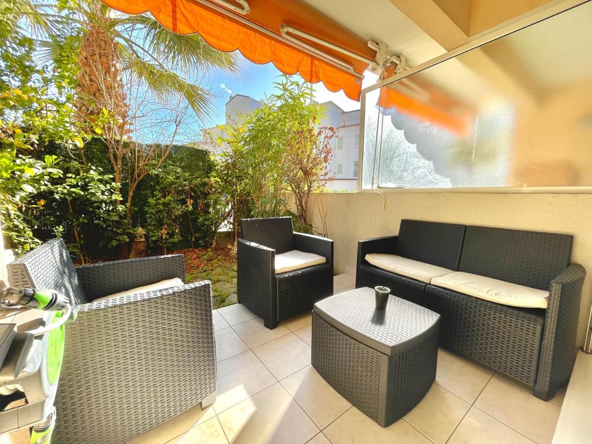 Studio Avec Jardin - Garage - 500M Des Plages Menton Bagian luar foto